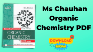 ms chauhan organic chemistry pdf
